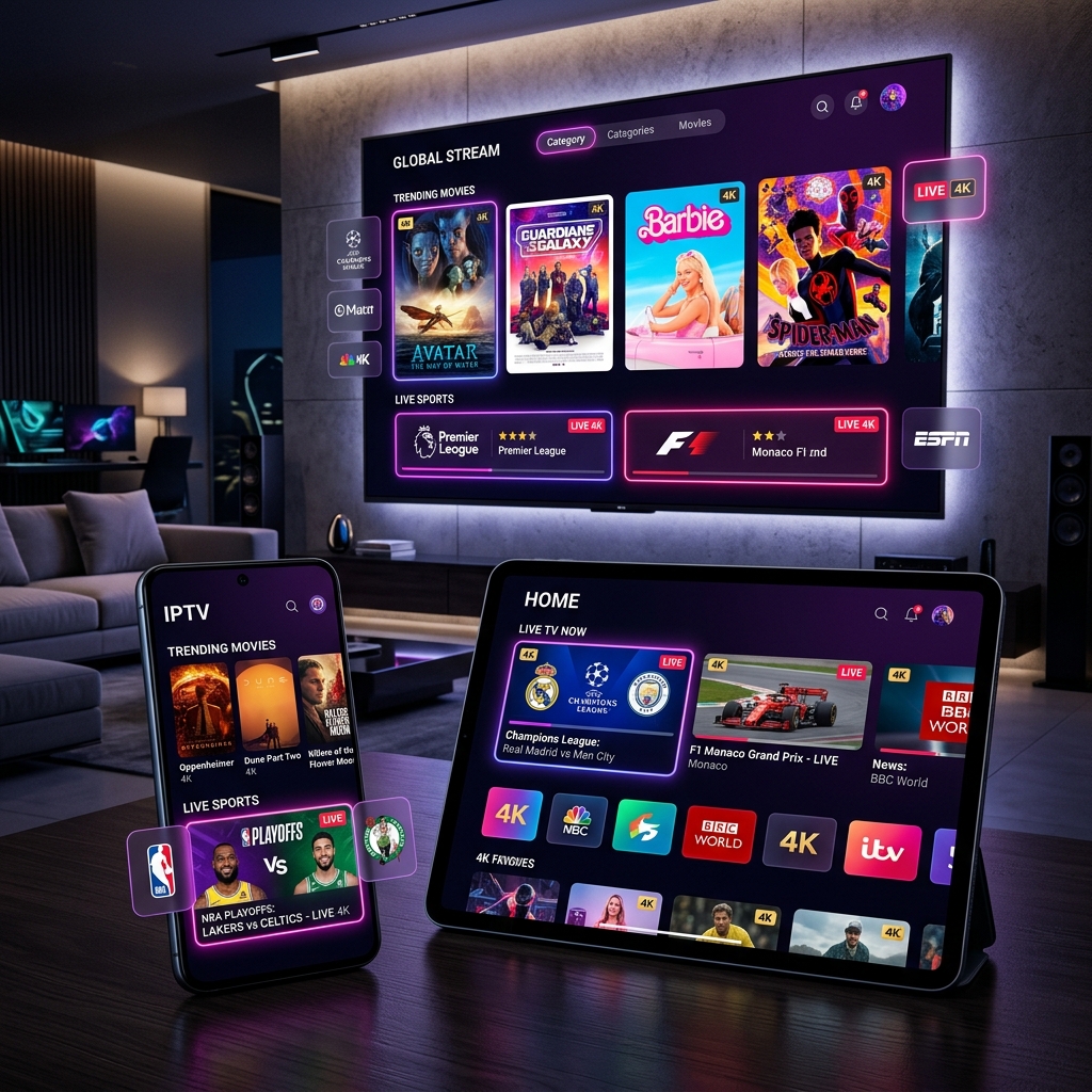 4khdiptv on Smart TV, Firestick, Android, iPhone and PC